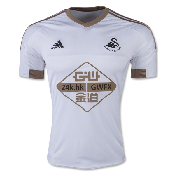 Swansea City 2015-16 Home Soccer Jersey